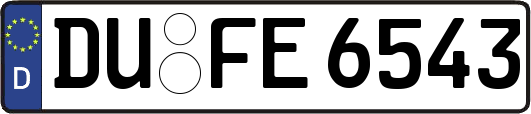 DU-FE6543