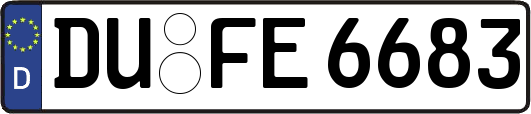 DU-FE6683