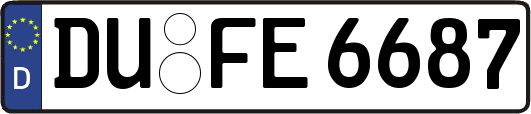 DU-FE6687