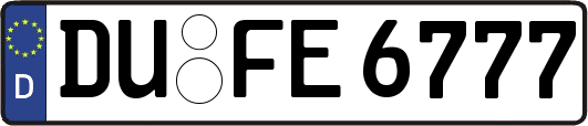 DU-FE6777