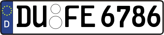 DU-FE6786