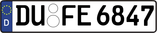 DU-FE6847