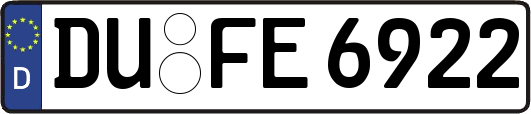 DU-FE6922