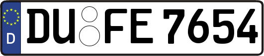 DU-FE7654