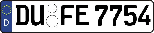 DU-FE7754