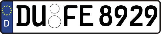 DU-FE8929