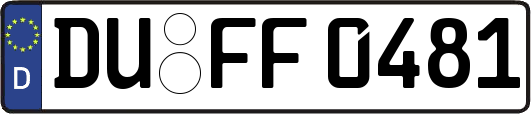 DU-FF0481
