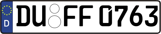 DU-FF0763