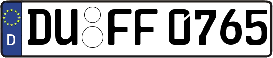 DU-FF0765