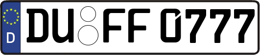 DU-FF0777