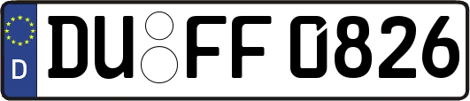 DU-FF0826