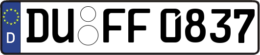 DU-FF0837