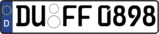 DU-FF0898