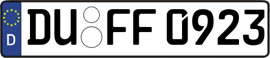 DU-FF0923
