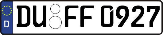 DU-FF0927