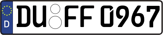 DU-FF0967