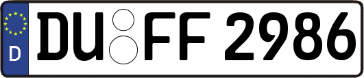 DU-FF2986