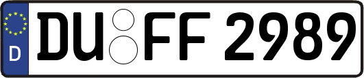 DU-FF2989