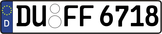 DU-FF6718