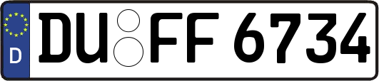 DU-FF6734