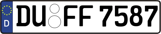 DU-FF7587