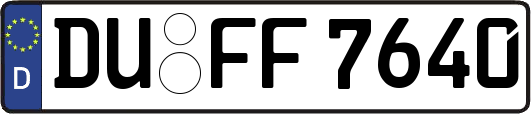 DU-FF7640