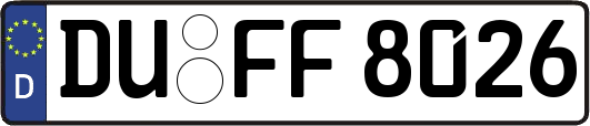 DU-FF8026