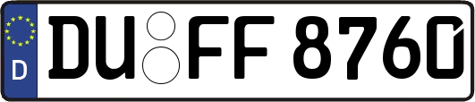 DU-FF8760