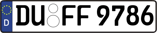 DU-FF9786