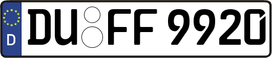DU-FF9920