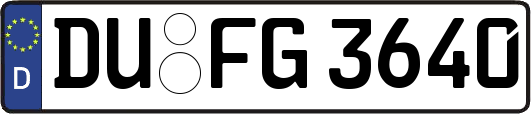 DU-FG3640