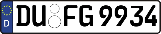 DU-FG9934