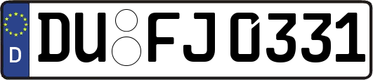 DU-FJ0331