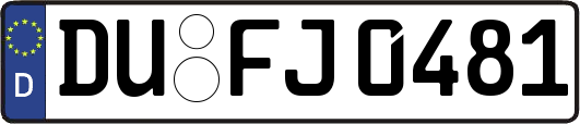 DU-FJ0481