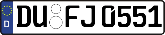 DU-FJ0551
