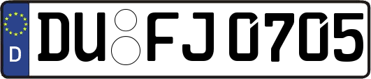 DU-FJ0705