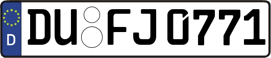 DU-FJ0771