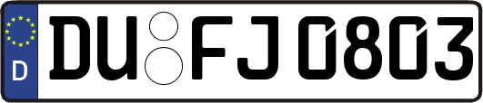 DU-FJ0803