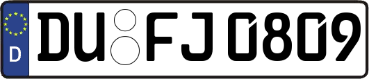 DU-FJ0809
