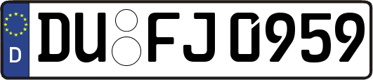 DU-FJ0959