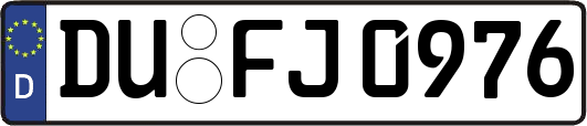 DU-FJ0976