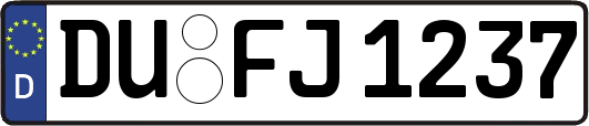 DU-FJ1237