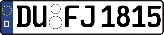 DU-FJ1815