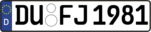 DU-FJ1981
