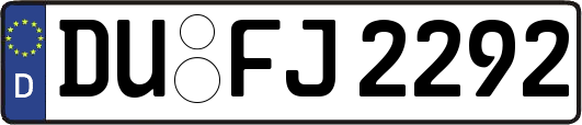 DU-FJ2292
