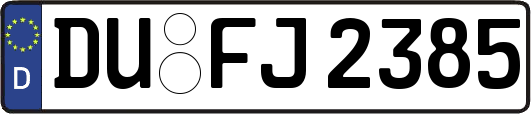 DU-FJ2385