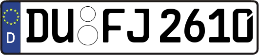 DU-FJ2610