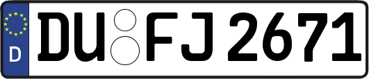 DU-FJ2671