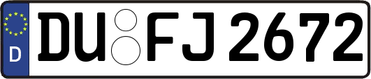 DU-FJ2672