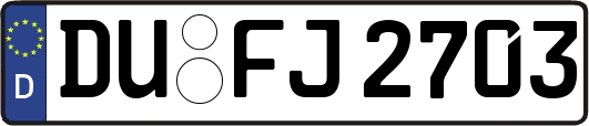 DU-FJ2703